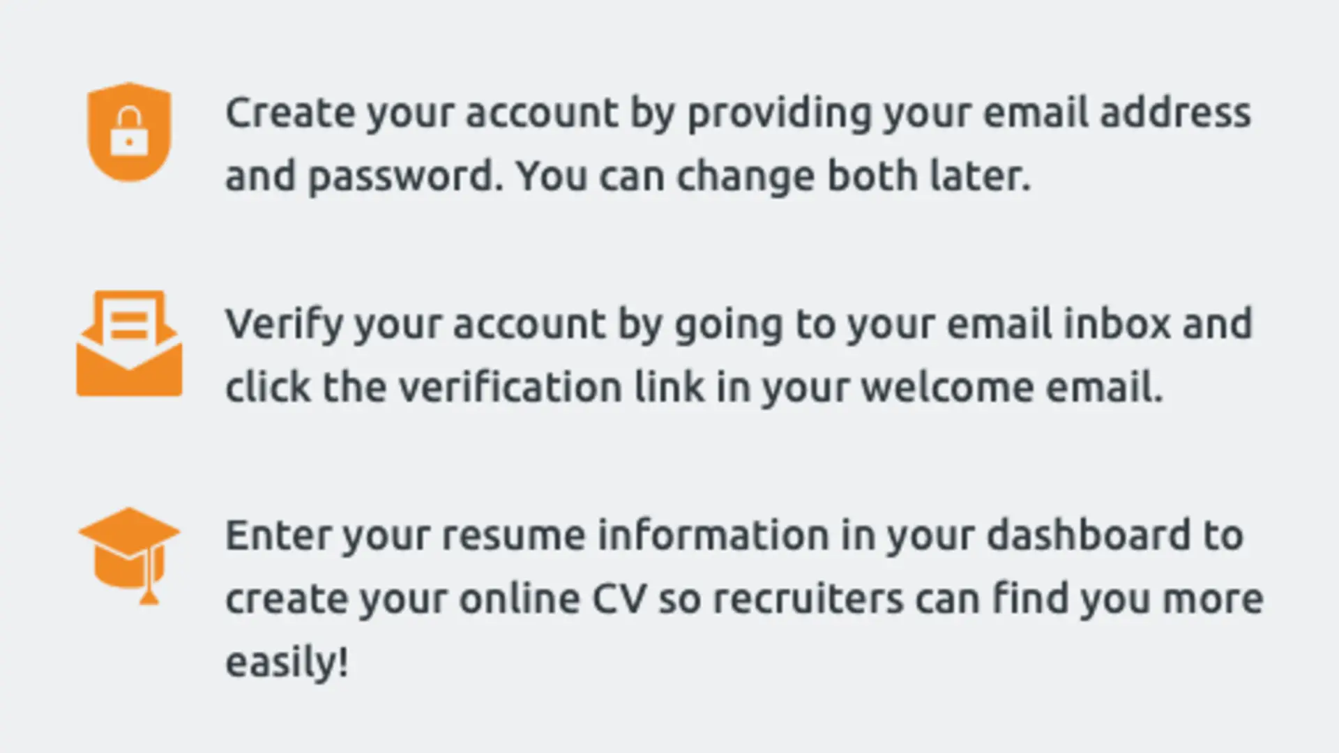 Steps to Register